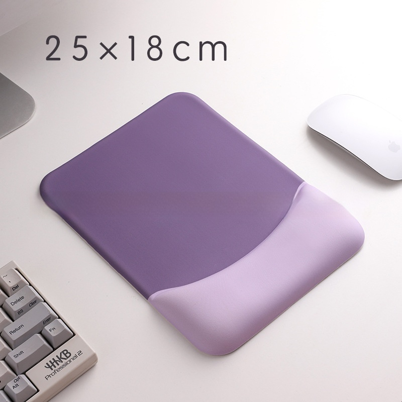 Square Silica Gel Wrister Mouse Pad Comfortable Keyboard Support Wris...