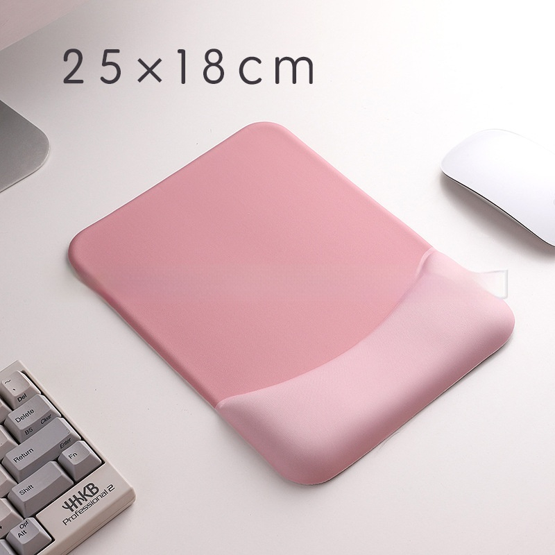 Square Silica Gel Wrister Mouse Pad Comfortable Keyboard Support Wris...