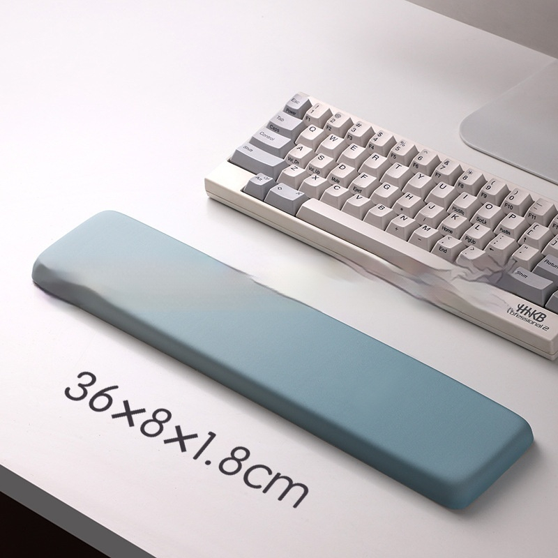 Square Silica Gel Wrister Mouse Pad Comfortable Keyboard Support Wris...