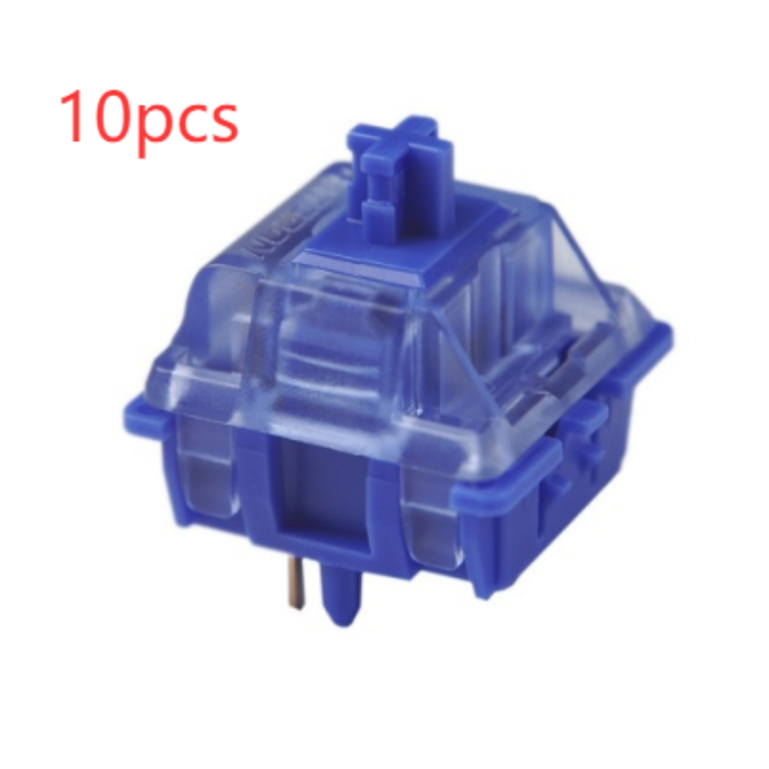SMD RGB Hot Plug Axis Mechanical Keyboard CIY Transparent - CJ Dark B...