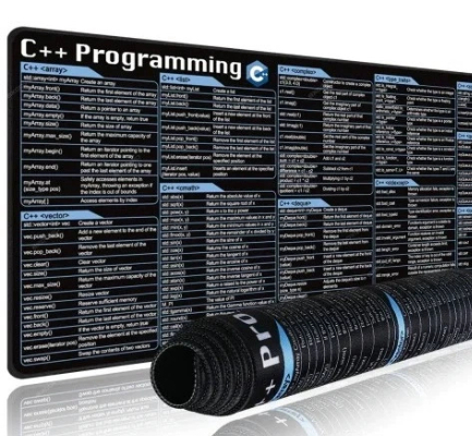 Pythong Programming Language Java Mouse Pad Shortcut Keys Oversized S...