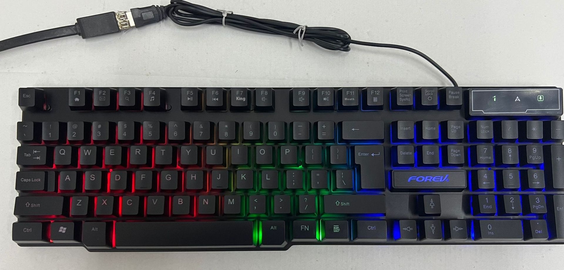 Wired Keyboard Luminous Desktop And Notebook Computer Accessories - F...