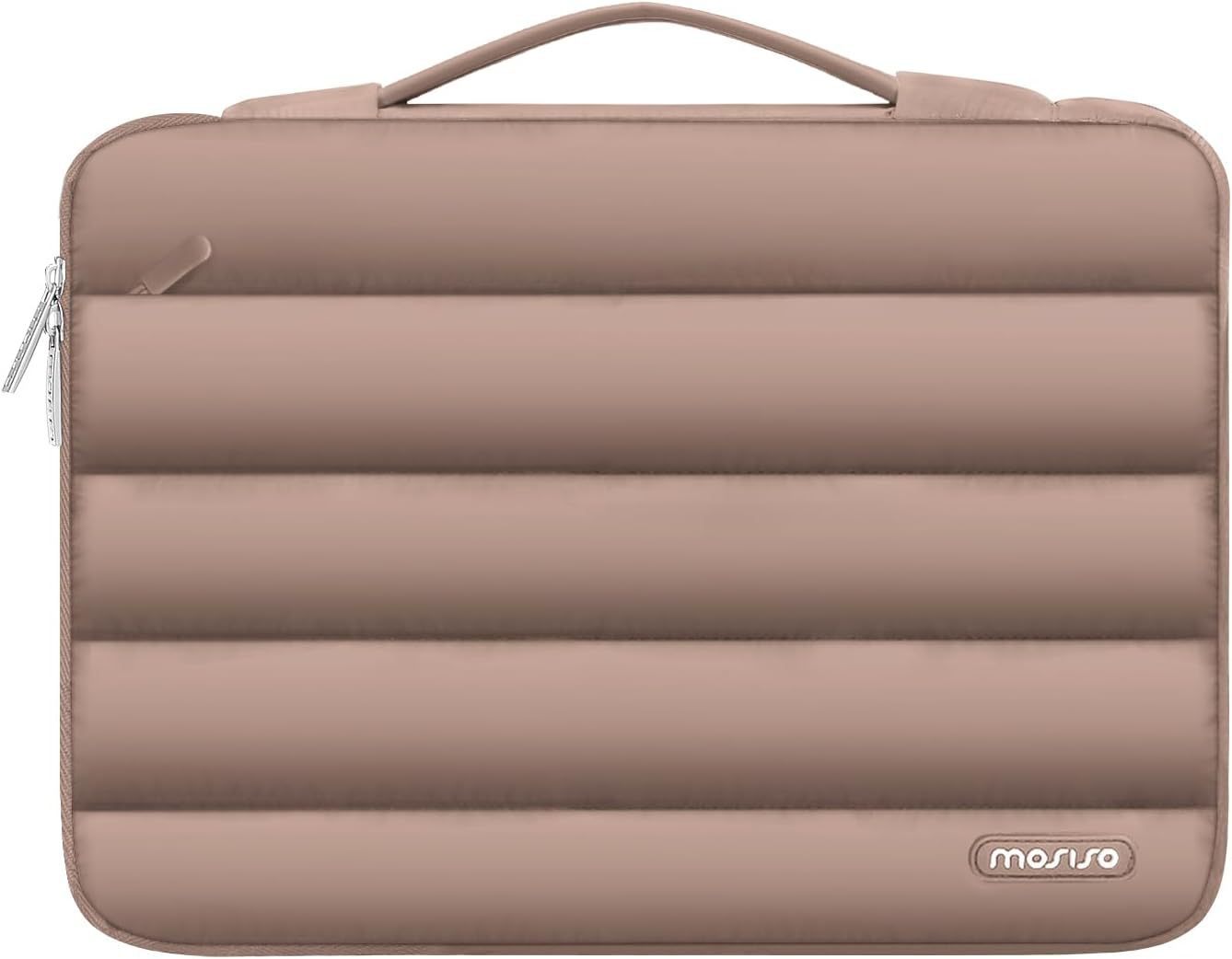 Cotton Down Shrink Storage Laptop Bag - Light Brown-15.4inch