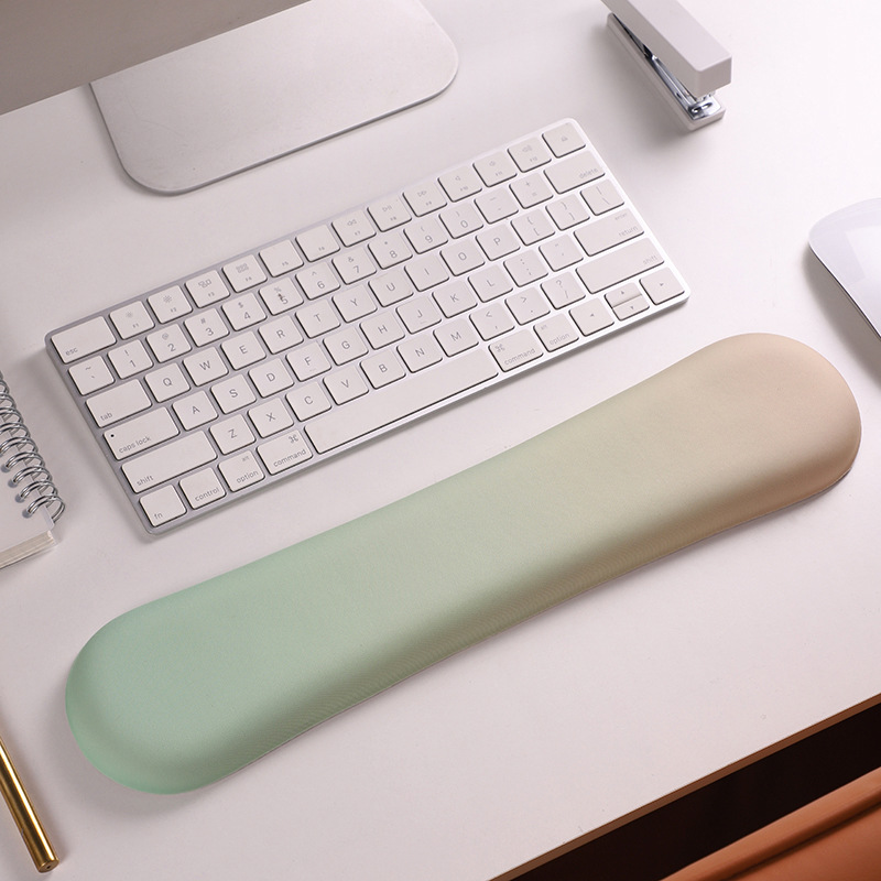 Candy Color Wrister Protective Mouse Pad Office Keyboard Support - Gr...