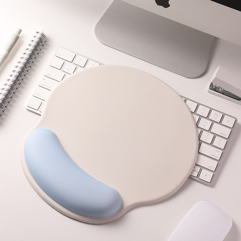 Candy Color Wrister Protective Mouse Pad Office Keyboard Support - Gr...