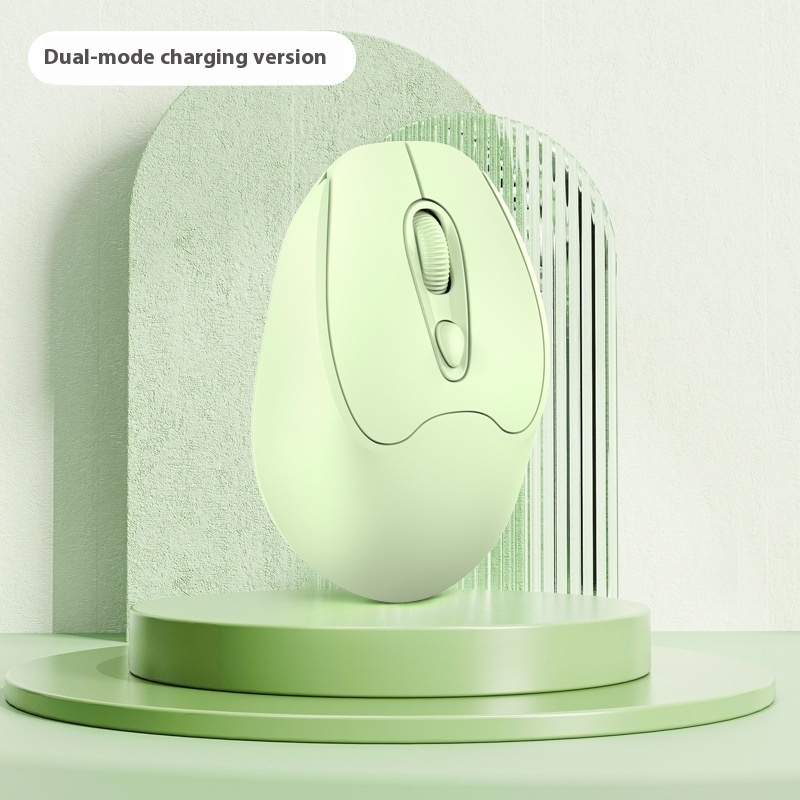 Dual-mode Bluetooth Wireless Mouse Charging Mute Office Game Applicab...