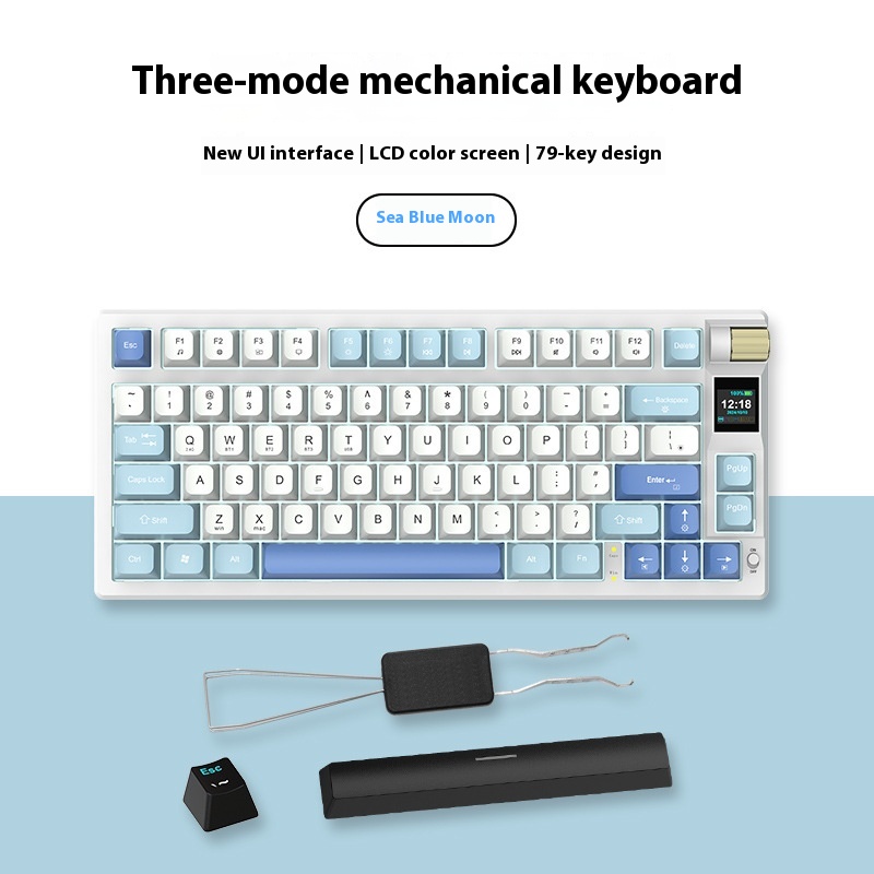 Wired Gaming Electronic Sports Customized Three-model Mechanical Keyb...