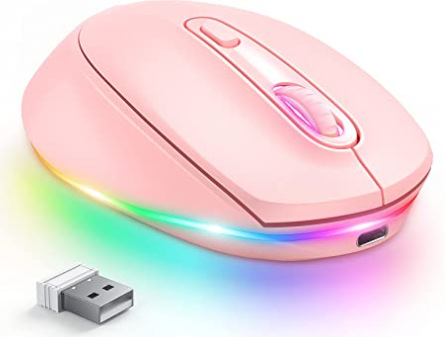 24g Wireless Mouse 1600dpi Ergonomic Rechargeable - CP009529