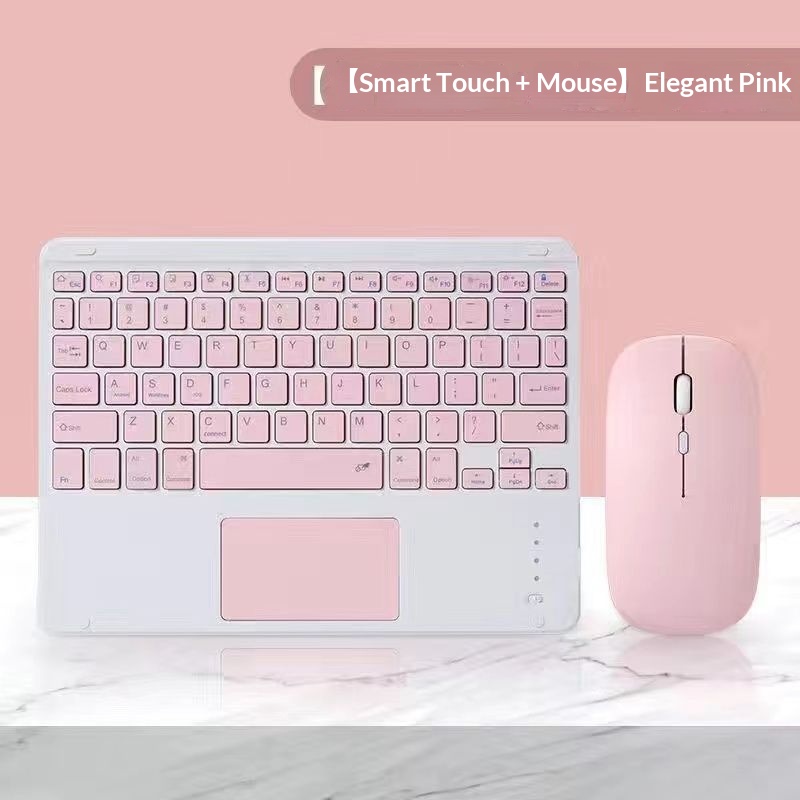 Compatible With Tablet External Touch-control Bluetooth Keyboard - Li...