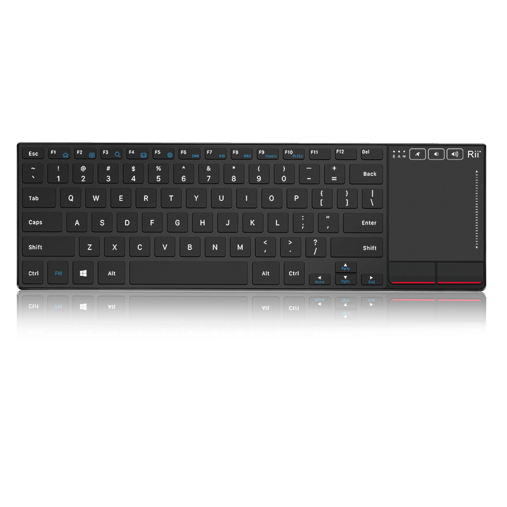 Rii K22BT Keyboard Wireless 24GHz Multimedia Keyboard GFSK
