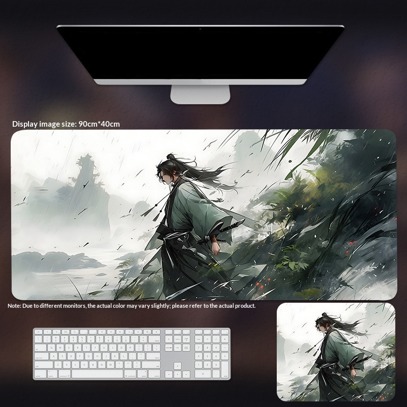 Traditional Chinese-style Wuxia Mouse Pad Extra-large Anime-themed Ke...