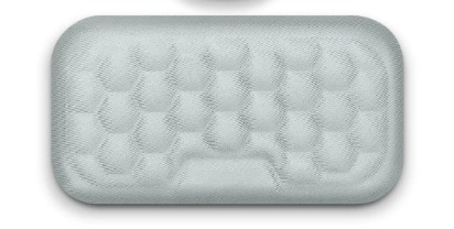 Mouse Pad Keyboard Wrist Rest Memory Foam Mouse Pad - Gray-Little Han...