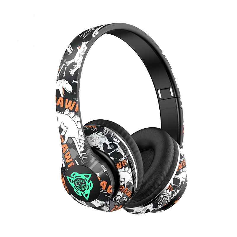 Headset Bluetooth-compatible Headset Wireless Ear - C