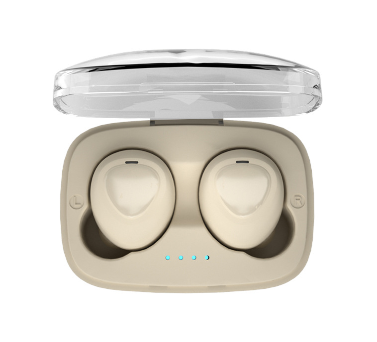 Bluetooth TWS Sports Mini Wireless Headset - Skin Color Boxed