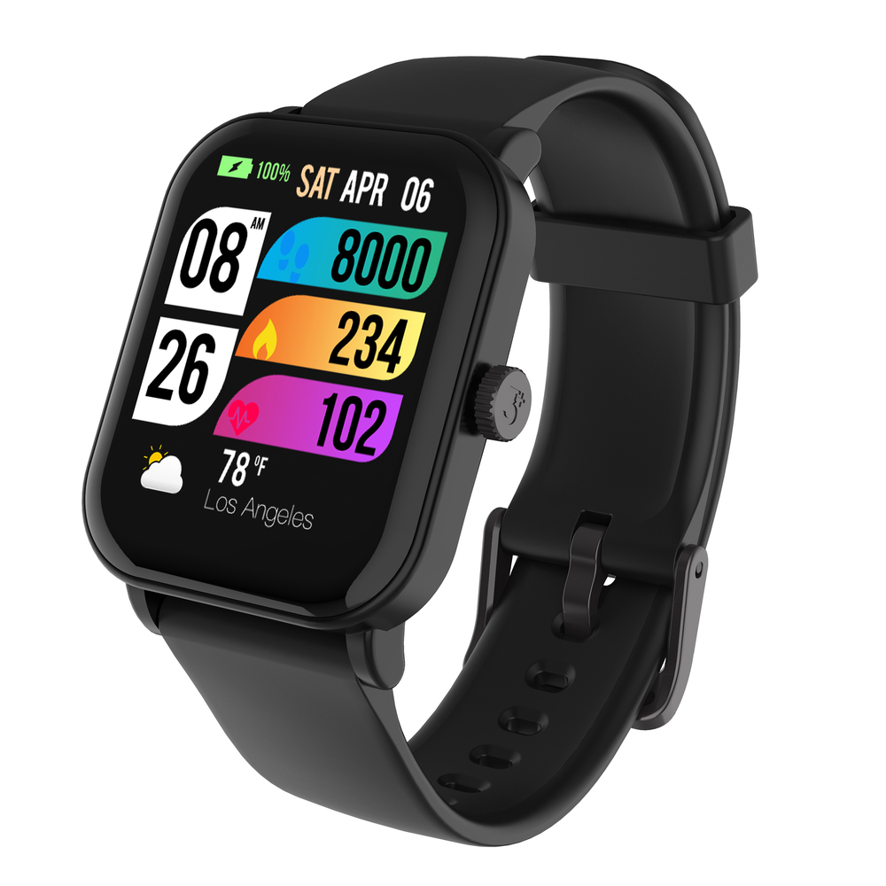 3Plus 3PL-VIBEPS-BK2 Vive+ (Gen 2) GPS Smartwatch with 1.72-In. Color...