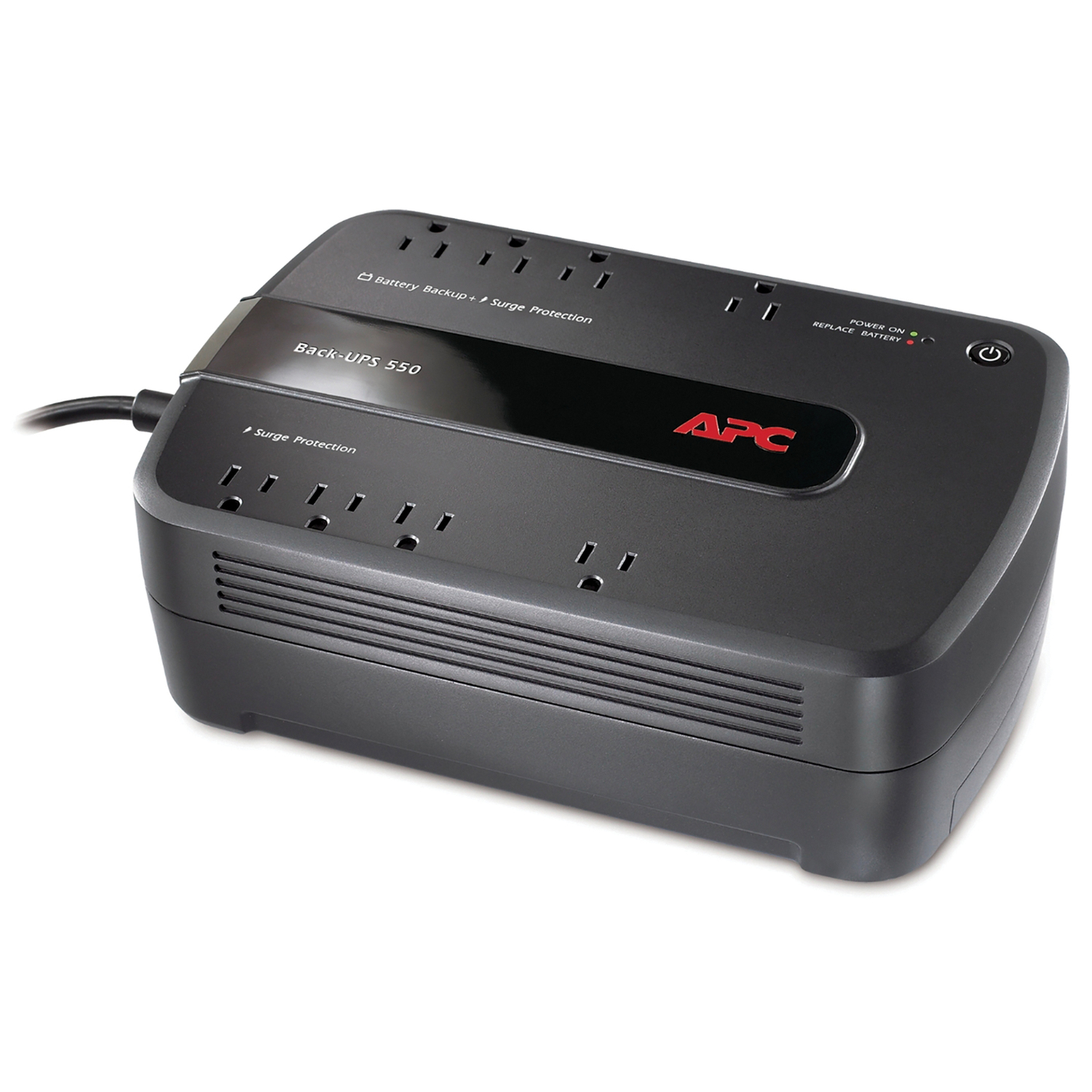 APC BE550G 8-AC Outlet and Data Line 550-VA/330-Watt PC/Gaming/Networ...