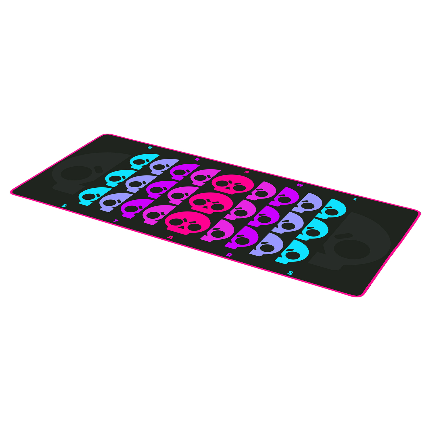 Subsonic SA5589-BS2 Brawl Stars XXL Gaming Mouse Pad/Desk Pad (Skulls)