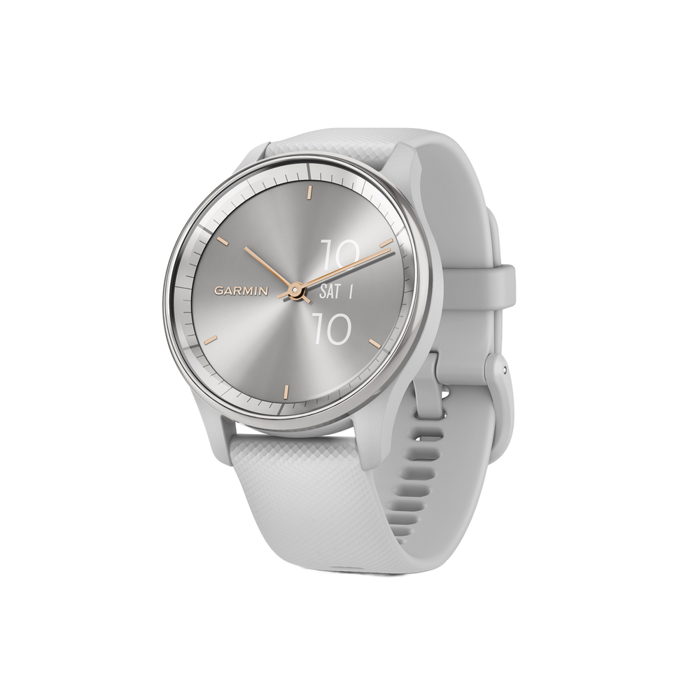 Garmin 010-02665-03 vivomove Trend Hybrid Smartwatch with 40.4-mm Cas...