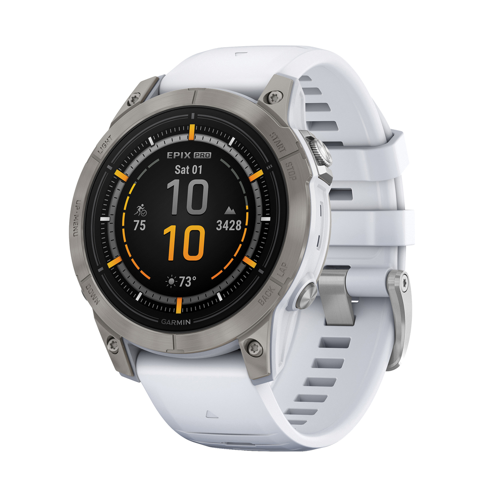 Garmin 010-02803-20 epix Pro (Gen 2) Sapphire Edition GPS Smartwatch ...