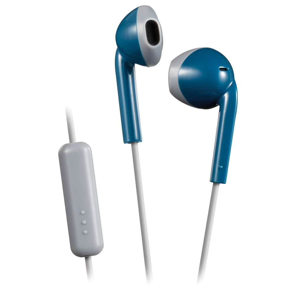 JVC HAF19MAH Wired Retro In-Ear Earbuds with In-Line Mic/Remote and 3...