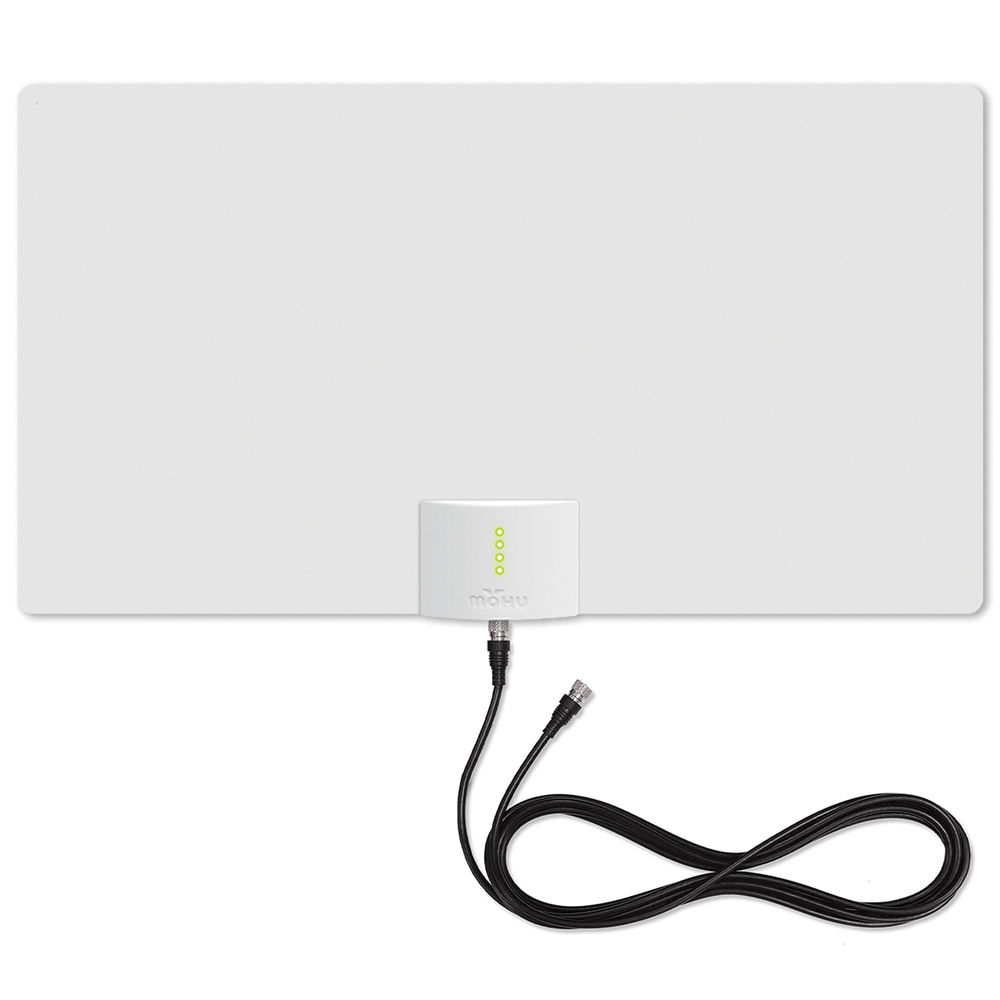 Mohu MH-110160BB Leaf Supreme PRO Paper-Thin Indoor TV Antenna, Ampli...