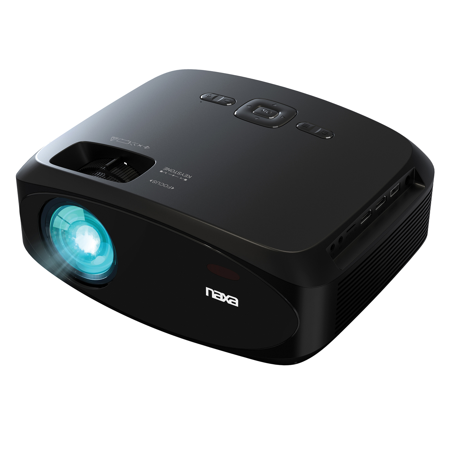 Naxa NVP-3003C 210-In. Portable 1080p Home Theater LCD Projector with...