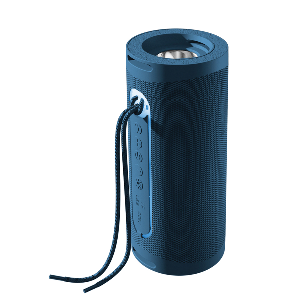 Supersonic SC-2340BT BLU Portable Bluetooth Speaker with LED Flashlig...