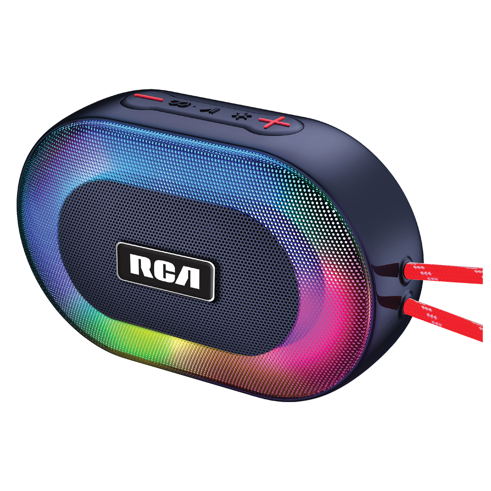 RCA Disco-101 5-Watt DISCO-101 Equinox Portable Bluetooth Speaker wit...