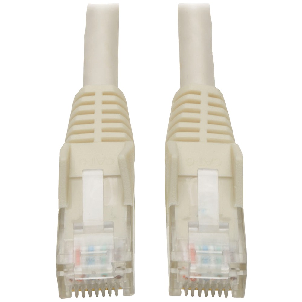 Tripp Lite by Eaton N201-050-WH CAT-6 Gigabit Snagless Molded Solid U...