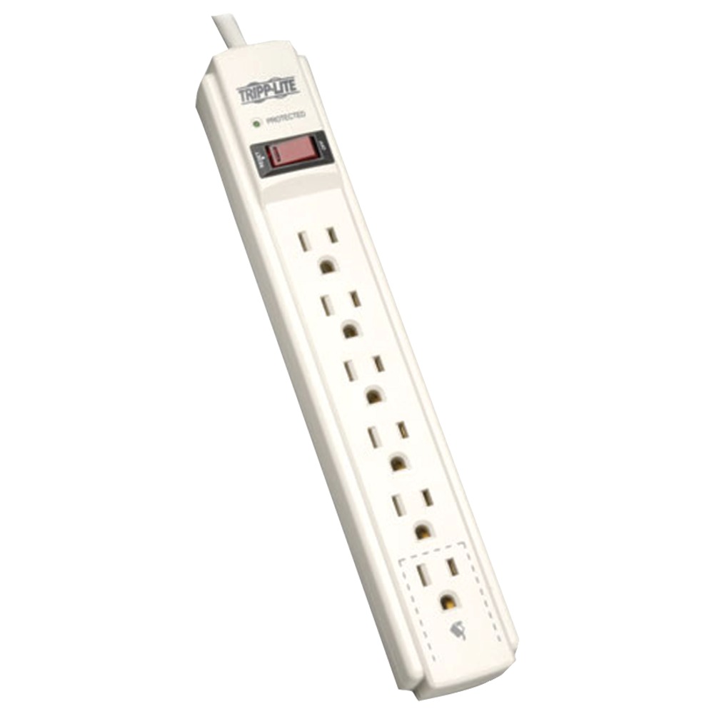 Tripp Lite by Eaton TLP604 6-AC Outlet 790-Joules Protect It! Surge P...