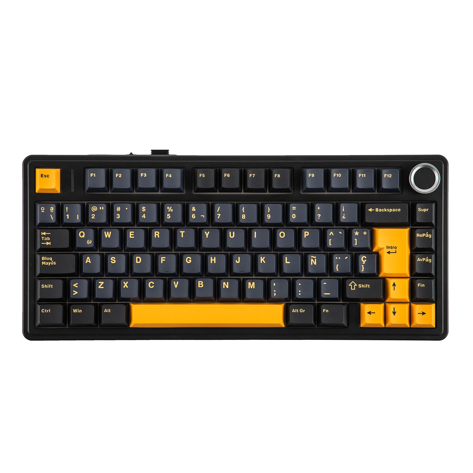 EPOMAKER AULA F75 ISO-ES 75% Spanish QWERTY Hot-Swap Gasket-Mounted W...