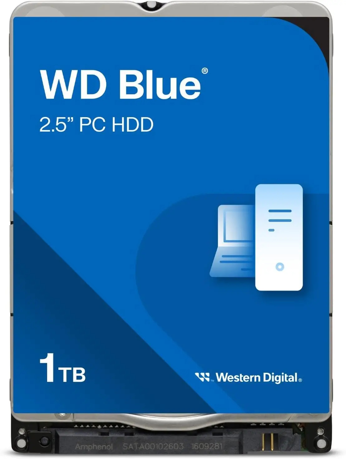 1TB 2.5" Internal Hard Drive, 5400 RPM, SATA 6 Gb/s, 128MB Cache - Re...