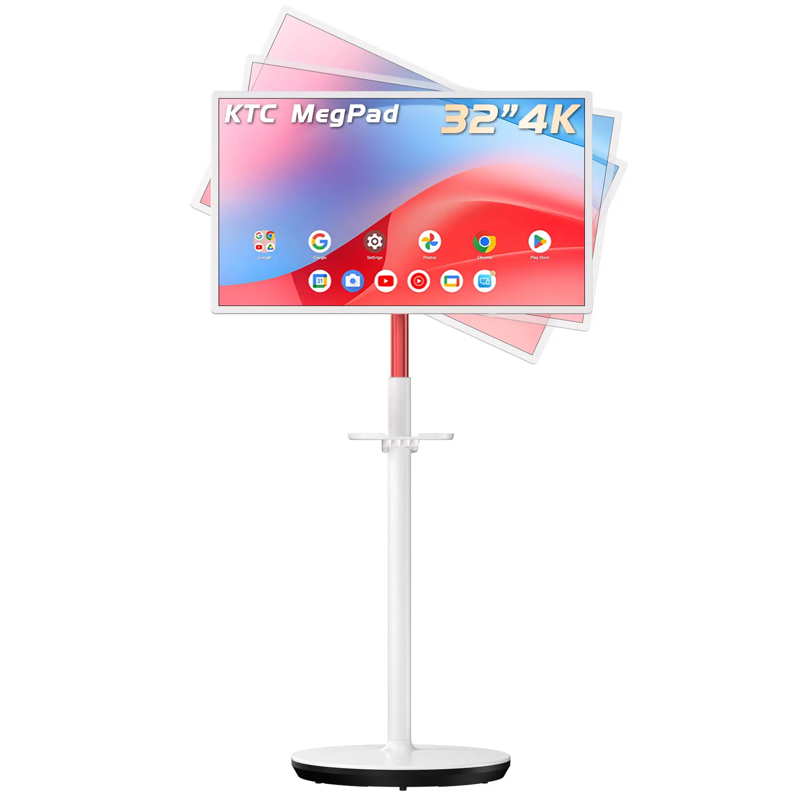 KTC 32 Inch MegPad 4K Touchscreen Smart Portable Monitor with Android 1...