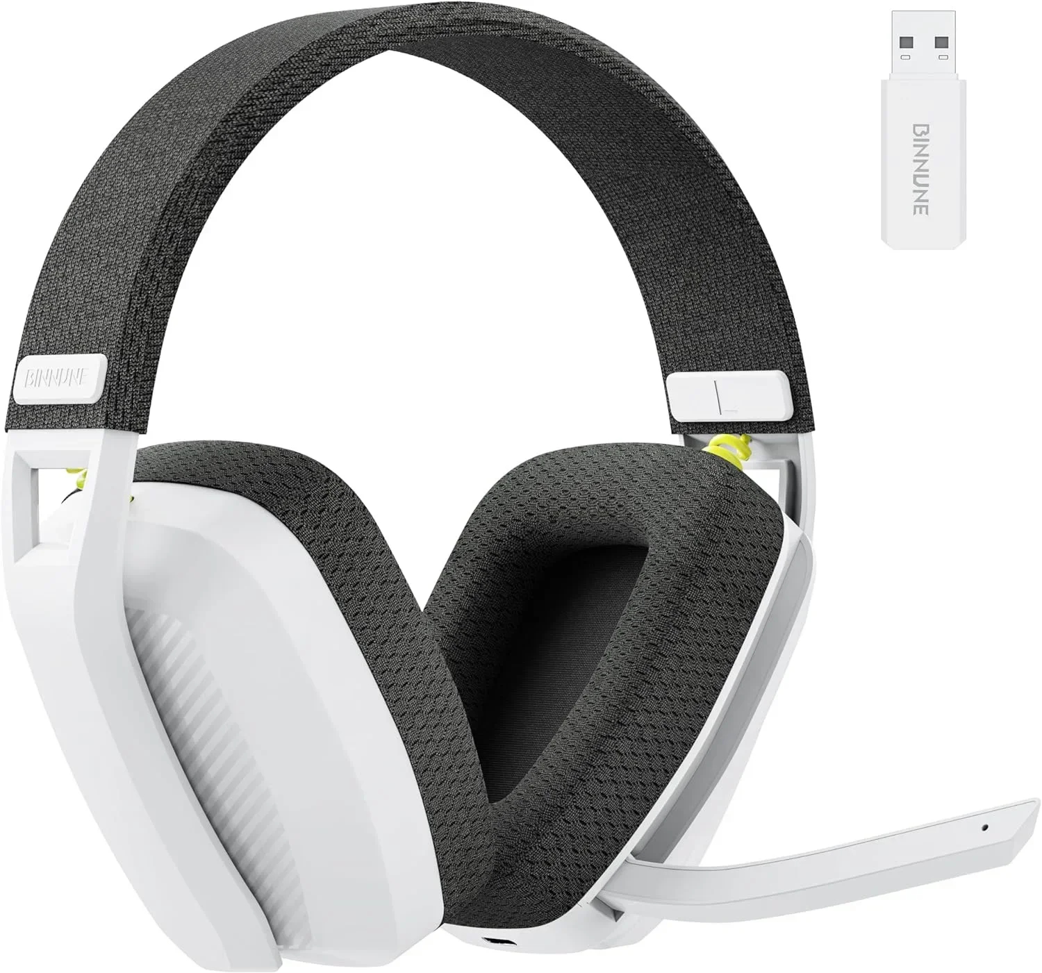 BINNUNE 2.4GHz Wireless Gaming Headset with Mic for PS5 PS4 PC Mac Pl...