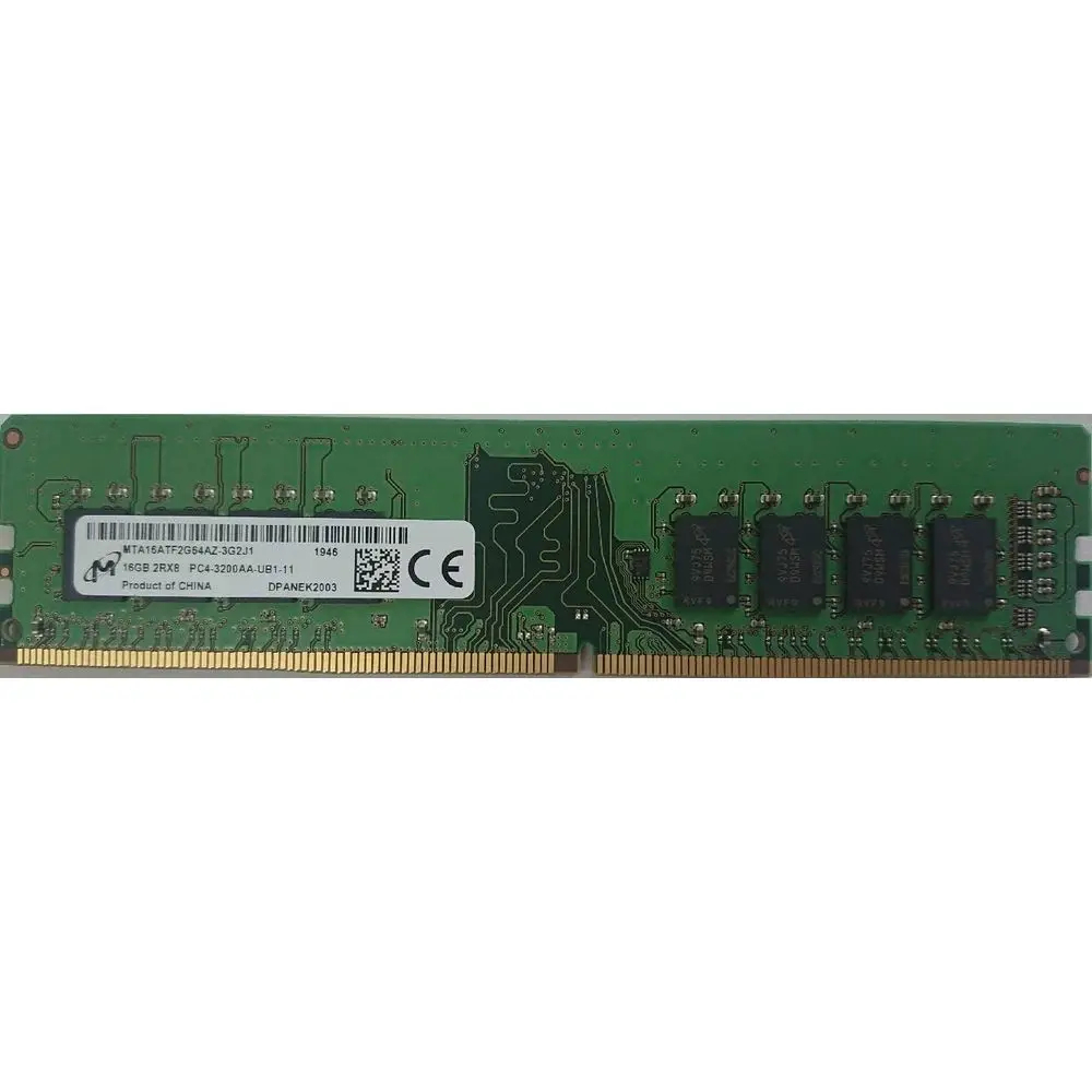 Micron MTA16AT2G64AZ-3G2J1 16GB DDR4 3200MHz Non-ECC UDIMM PC4-25600 ...