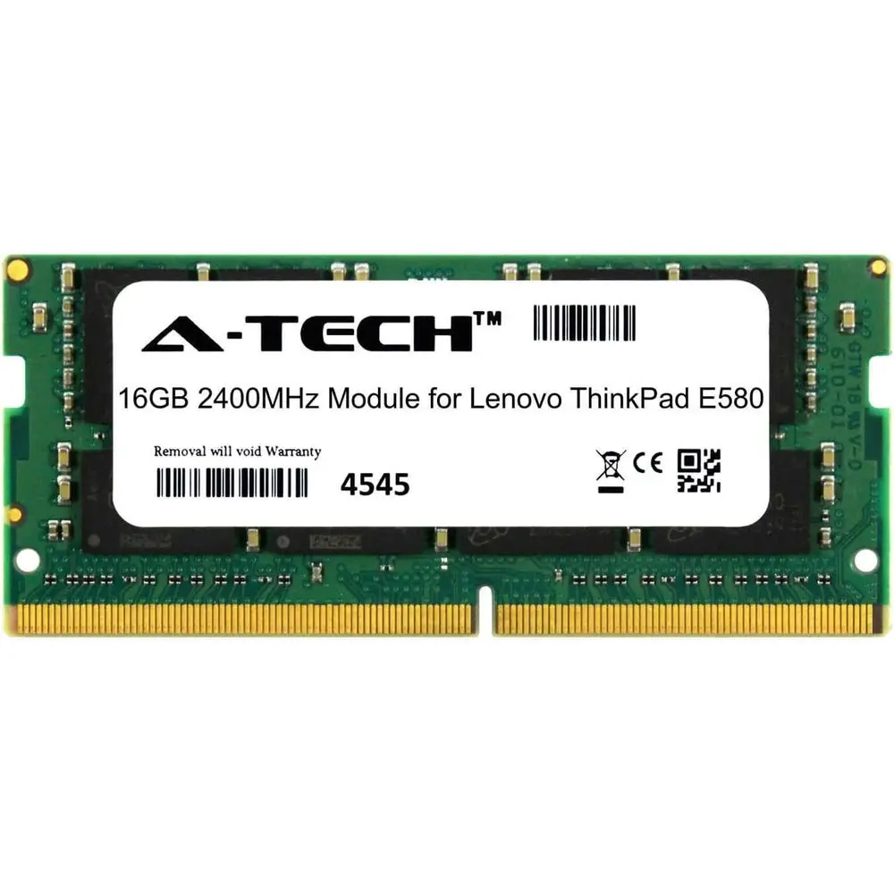 16GB ule or Lenovo ThinkPad E580 Laptop & Notebook Compatible DDR4 24...