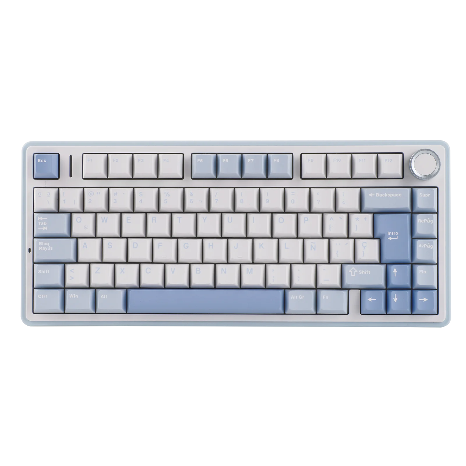 EPOMAKER AULA F75 ISO-ES 75% Spanish QWERTY Hot-Swap Gasket-Mounted W...