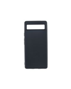 Frosted Pudding Mobile Phone Protective Case Black-Pixel7
