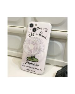 Will Rotate The Fan Silicone Phone Case IPhone13