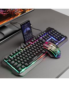 T21 backlit computer keyboard and mouse combo