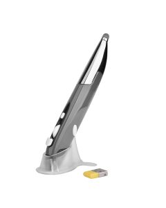 Handwriting Second-generation Pen-shaped Flying Squirrel Mouse Pen Wireless Gaming Optical Pen - Gray