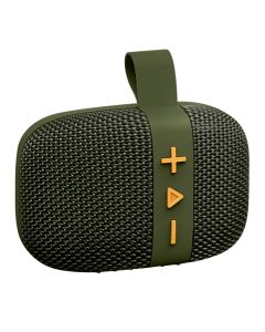 STUDIO PRO by FISHER SBT294GRN ECO GO Waterproof Portable Bluetooth Speaker with FM Radio, SBT294 (Green)