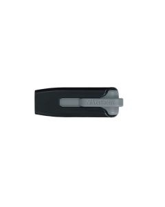 Verbatim 49189 128-GB Store 'n' Go V3 USB 3.2 Gen 1 Flash Drive, Gray