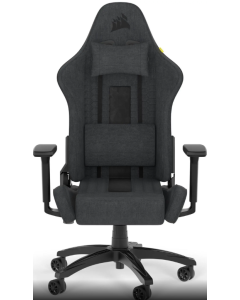 Corsair TC100 RELAXED Gaming Chair (Fabric Grey/Black)