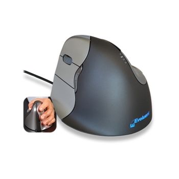 Evoluent VM4L Mouse VerticalMouse 4 Left USB 6 Button Brown Box