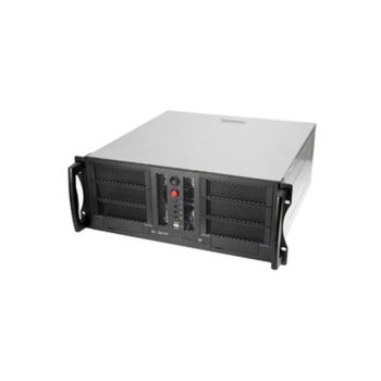 CHENBRO Rackmount RM42300H02*15326 4U 17.5" compact rackmount front 12cm fan USB 2.0 1 door bezel Retail