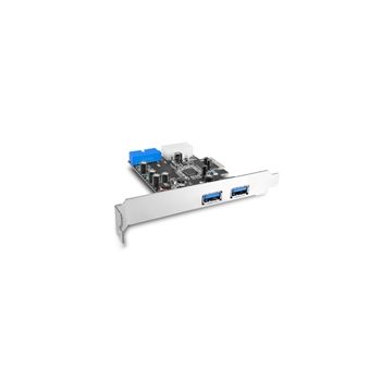 Vantec IO Card UGT-PC345 4-Port SuperSpeed USB 3.0 PCI Express Host Card with Internal 20-Pin Retail