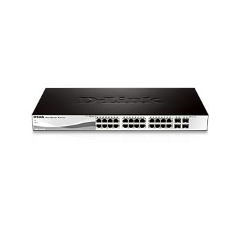 D-Link Network DGS-1210-28 24Port GbE Switch 4Port SFP WebSmart 10/100/1000 Retail