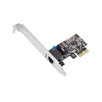 SIIG Accessory Single Port Dual Profile Gigabit Ethernet PCI Express Adapter Brown Box