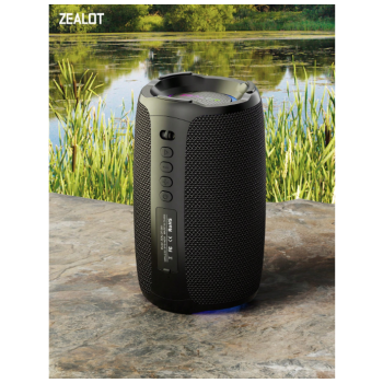 ZEALOT ZEALOT S61 20W Wireless Speaker, Outdoor Portable, Bluetooth Speaker, 3600mAh Long Battery,
